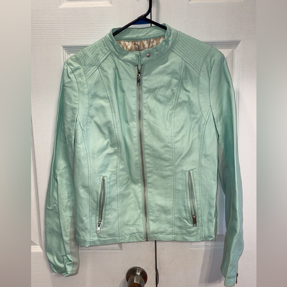 Black Rivet- Women’s Leather Jacket